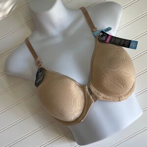 Bali Comfort Front Closure Nude T-shirt Bra-36C